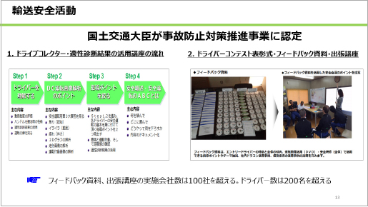 輸送安全活動の画像
